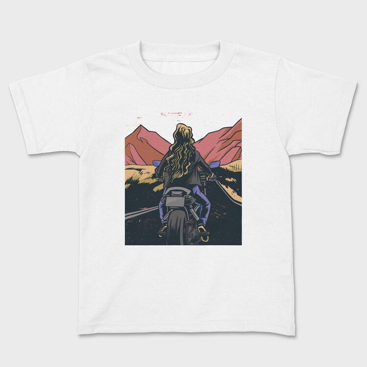 Motorbike Landscape, Детска Тениска