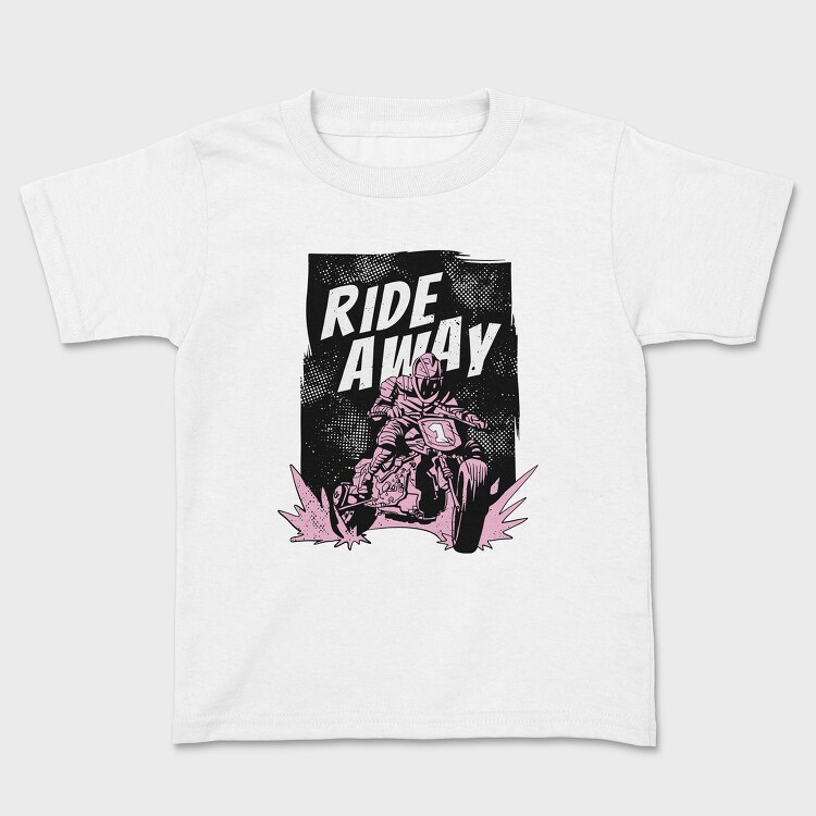 Ride Away, Kids' T-Shirt
