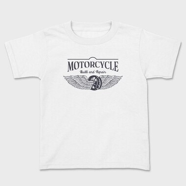 Motorcycle Build and Repair, Kids' T-Shirt