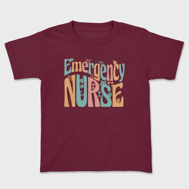 Emergency Nurse, Kids' T-Shirt