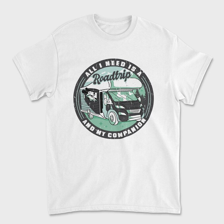 Roadtrip Companion, Unisex Men's T-Shirt