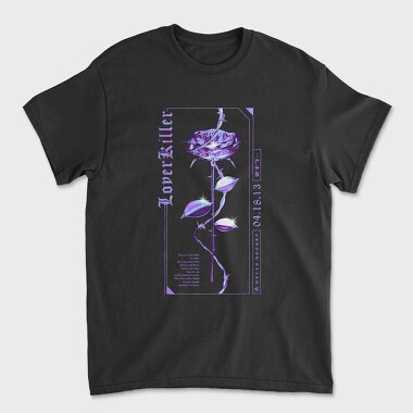 Rose Lover Killer, Unisex Men's T-Shirt