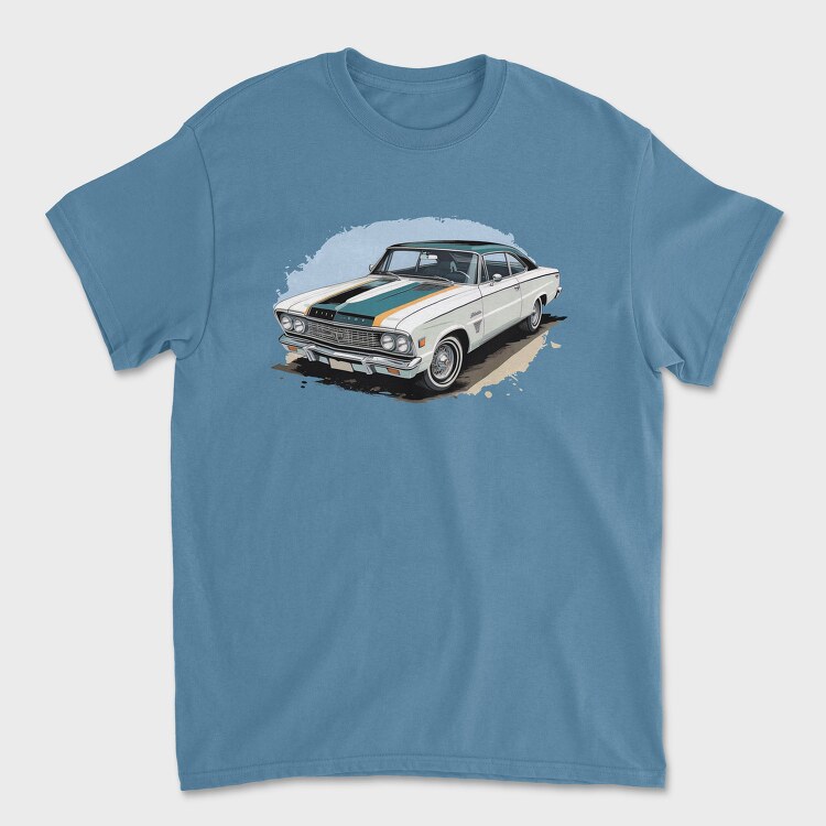 Muscle Car, Унисекс Мъжка Тениска