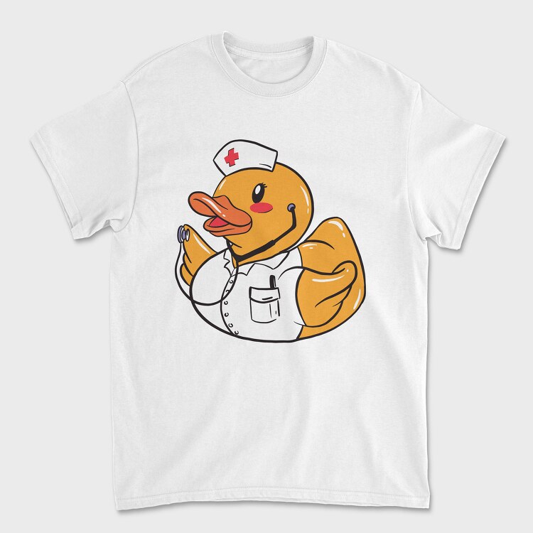 Rubber Duck Nurse, Unisex Men's T-Shirt