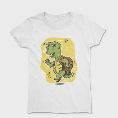 Running Turtle, Women's T-Shirt
