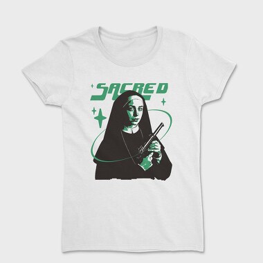 Sacred Nun Gun, Women's T-Shirt