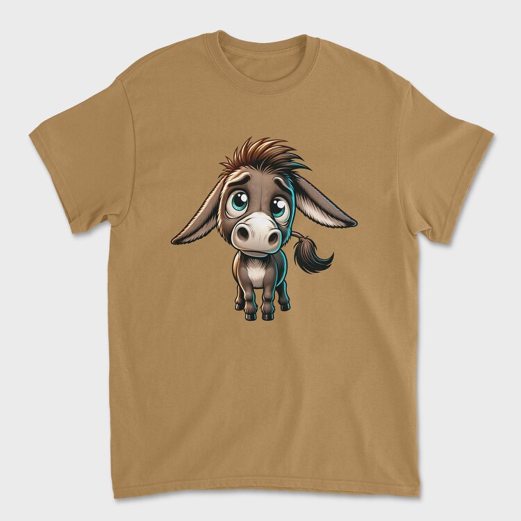 Sad Donkey, Unisex Men's T-Shirt