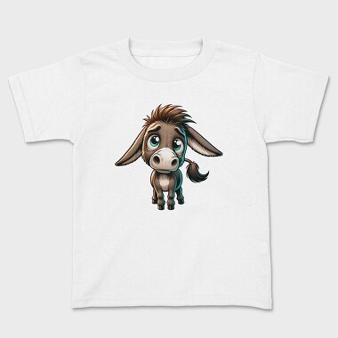 Sad Donkey, Kids' T-Shirt