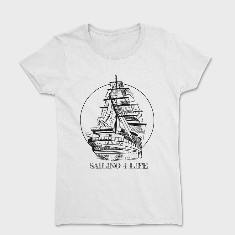Sailing Boat, Дамска Тениска