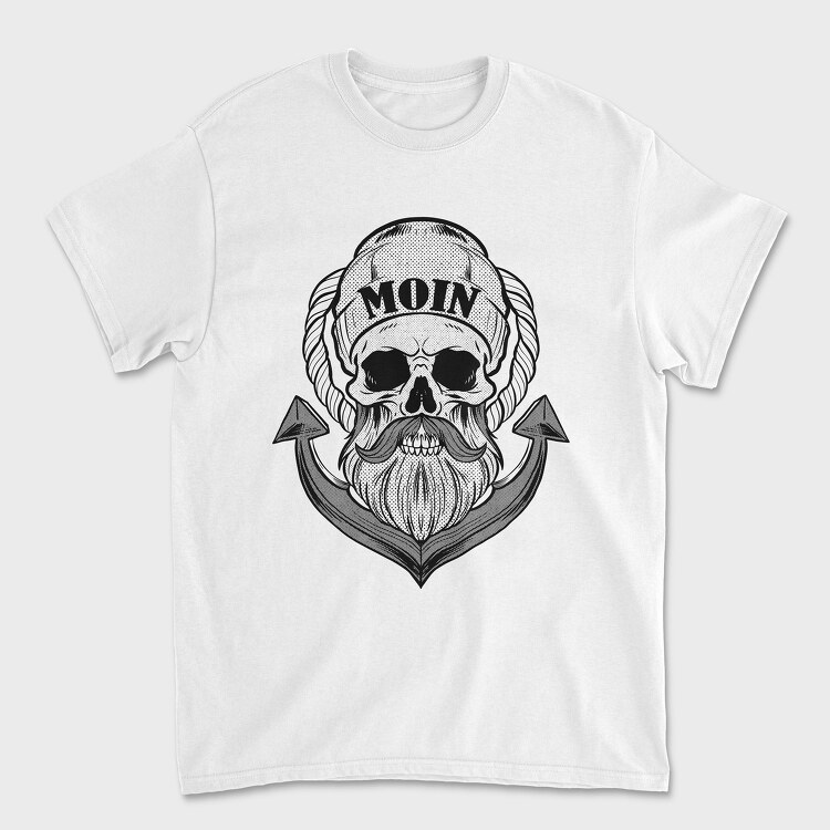 Sailor Skull, Unisex Men's T-Shirt