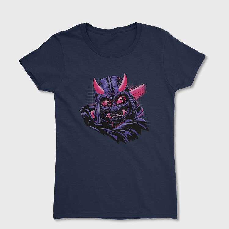 Samurai Cyberpunk Vaporwave, Women's T-Shirt