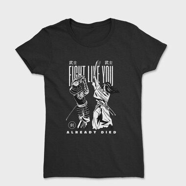 Women's T-Shirt, Samurai Fight