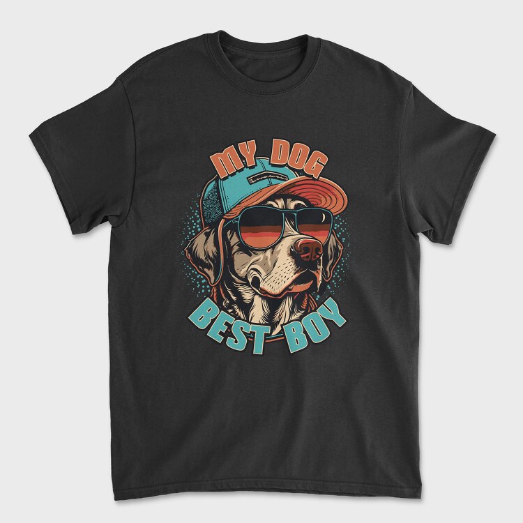 My Dog Best Boy, Unisex Men's T-Shirt
