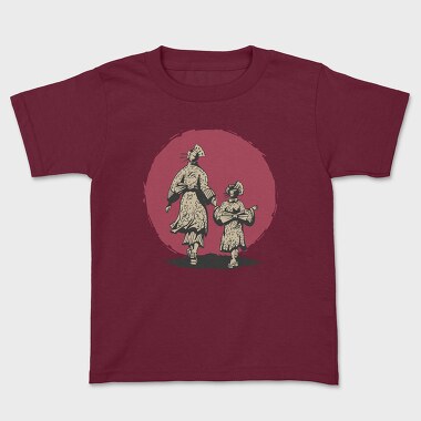 Samurai Mother, Kids' T-Shirt