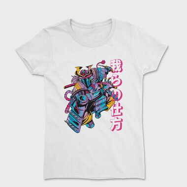 Samurai Sci Fi Warrior, Дамска Тениска