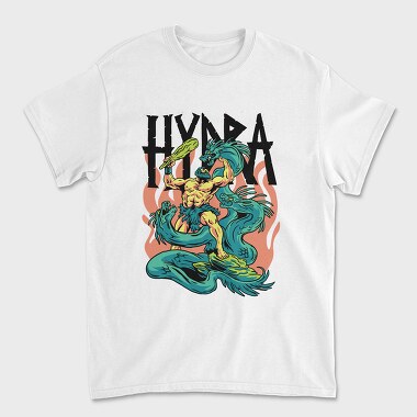 Mythology Hydra, Unisex Men's T-Shirt