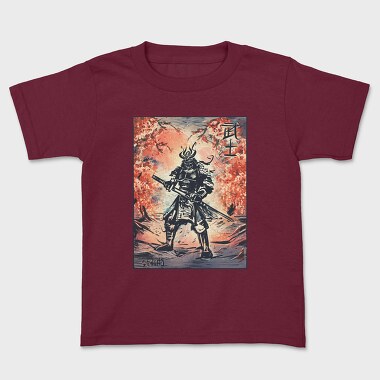 Samurai Traditional Trees, Kids' T-Shirt