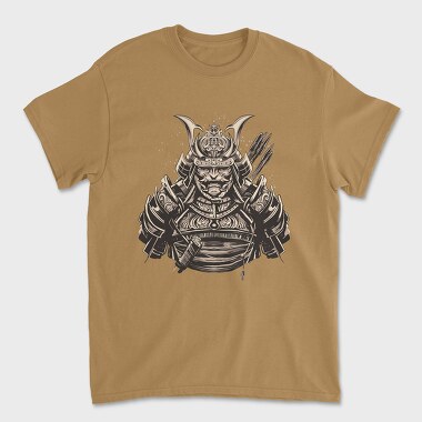 Samurai Warrior Dark, Unisex Men's T-Shirt
