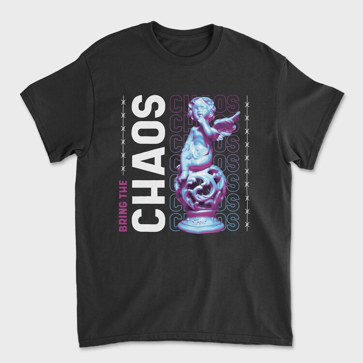 Nach Trap Chaos, Unisex Men's T-Shirt