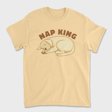 Nap King Labrador, Unisex Men's T-Shirt