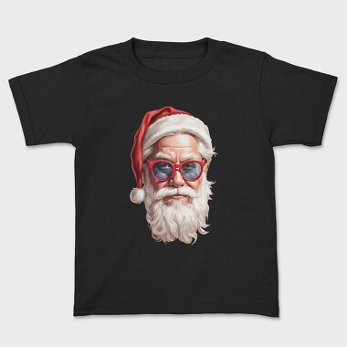 Santa Claus Detail Face, Kids' T-Shirt