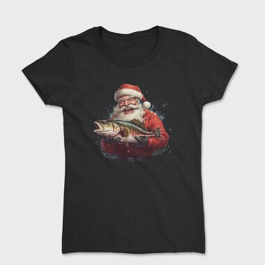 Santa Claus Fish, Women's T-Shirt