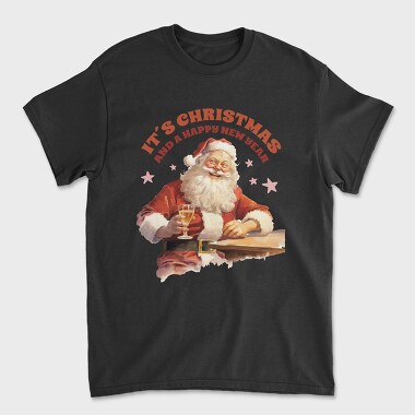 Santa Claus, Unisex Men's T-Shirt