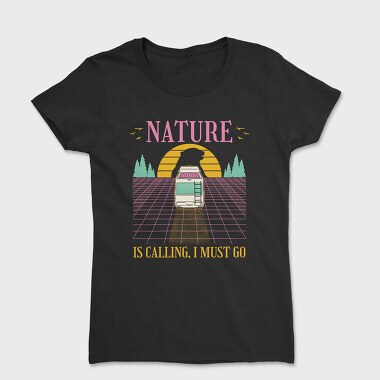 Nature Vaporwave, Women's T-Shirt
