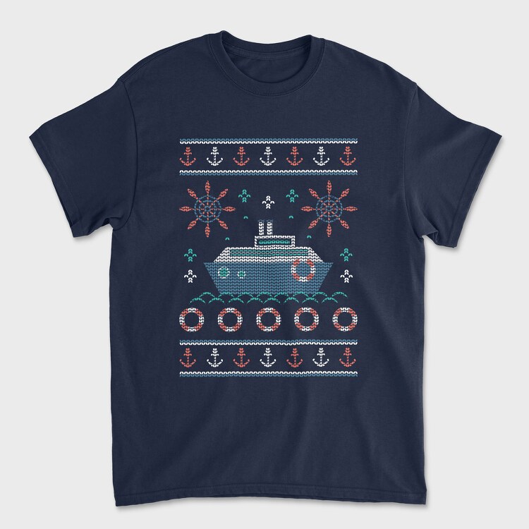 Nautic Ugly Sweater, Унисекс Мъжка Тениска