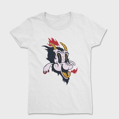 Satan Cartoon, Women's T-Shirt