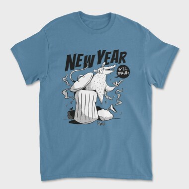New Year Trash, Unisex Men's T-Shirt