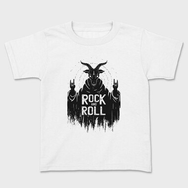 Satan Rock and Roll, Kids' T-Shirt