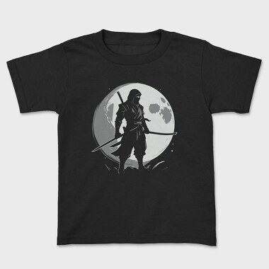 Ninja Moon, Kids' T-Shirt