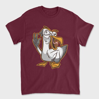 Unisex Men's T-Shirt, Seagull Funny