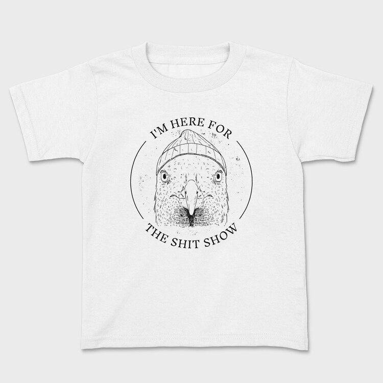 Seagull Shit Show, Kids' T-Shirt