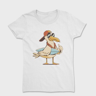 Seagull Summer Surf, Women's T-Shirt