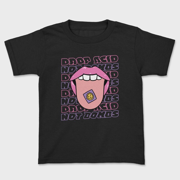 Not Bombs, Kids' T-Shirt