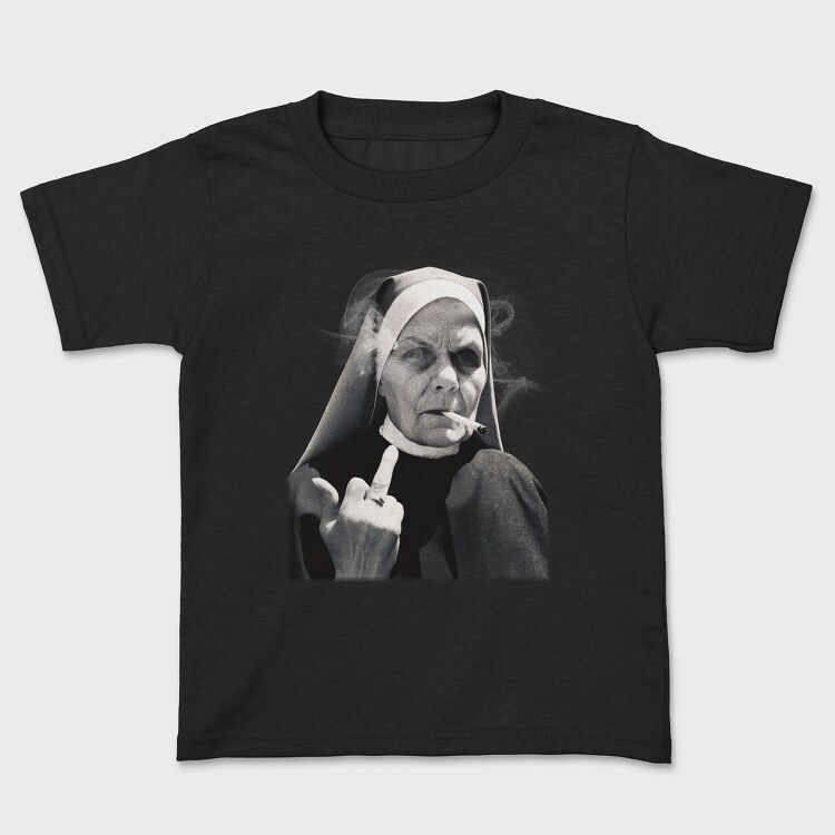 Nun Middle Finger, Детска Тениска