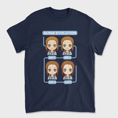 Nurse Evolution, Unisex Men's T-Shirt