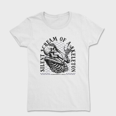 Silent Scream of a Skeleton, Women's T-Shirt