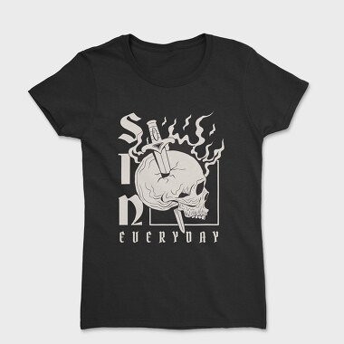 Sin Everyday, Women's T-Shirt