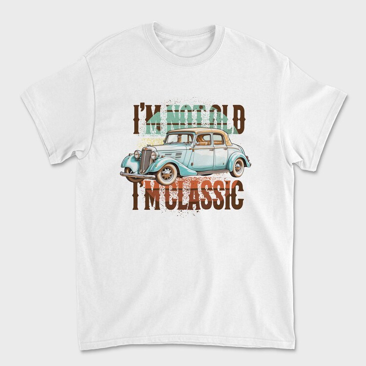 Old Car Quote, Unisex Men's T-Shirt