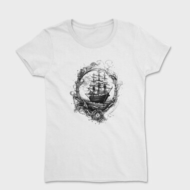 Old Sailing Ship, Women's T-Shirt