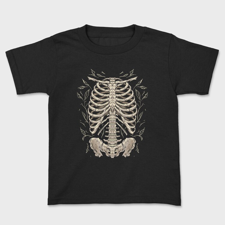 Skeleton Chest, Kids' T-Shirt