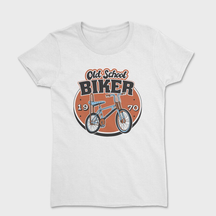 Old School Biker, Women's T-Shirt