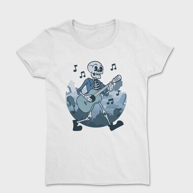 Skeleton Guitar, Дамска Тениска