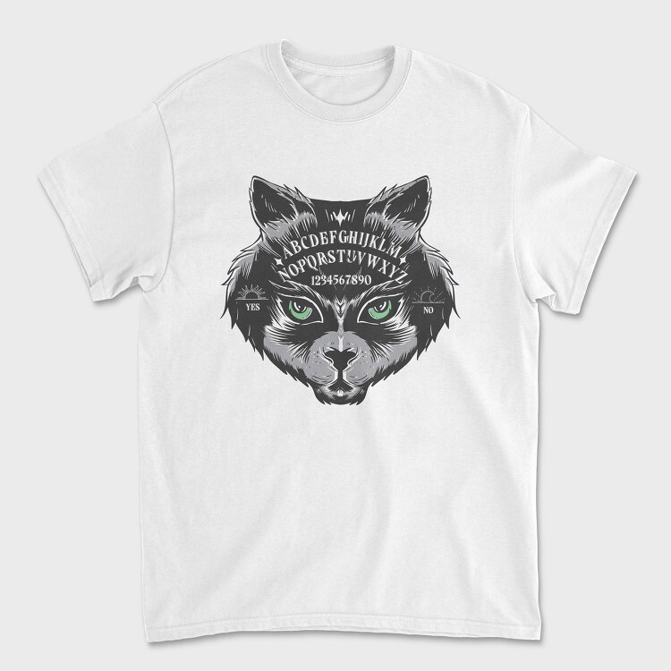 Ouija Cat, Унисекс Мъжка Тениска