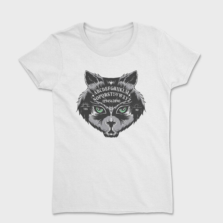 Ouija Cat, Women's T-Shirt