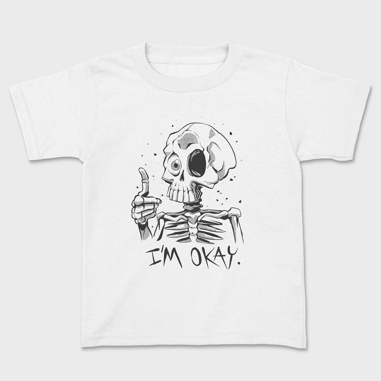 Skeleton Okay, Детска Тениска
