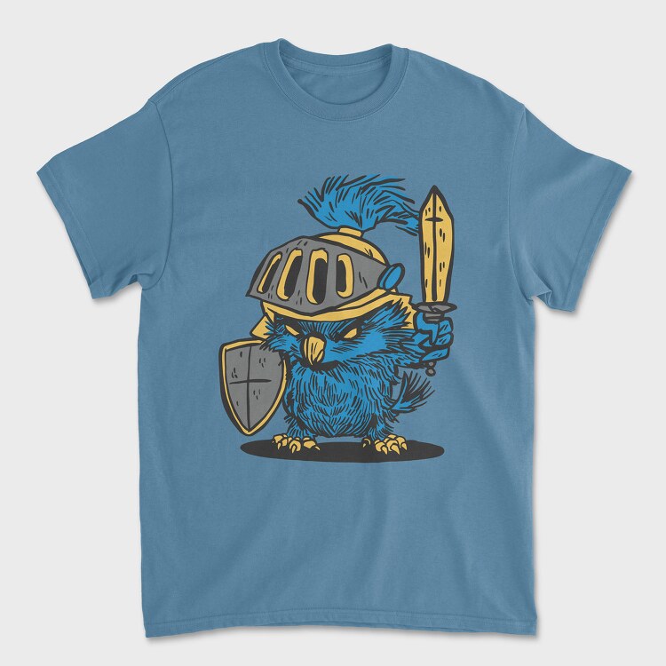 Owl Knight, Унисекс Мъжка Тениска